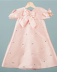baby girl occasion dress, wedding, birthday and eid short sleeveفستان قصير بنات راقي للمناسبات و الحفلات والعيد و يومي