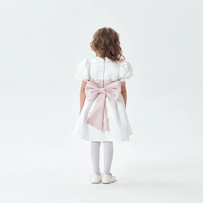 Flower Girl Dress | Little Bedouin White / 110cm (4T) 3-4 Years Flower Girl Dress | Little Bedouin White / 110cm (4T) 3-4 Years