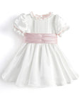 white dress for girls, little girl white dress