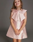 baby girl occasiondress for special long sleeve فستان يومي فخم