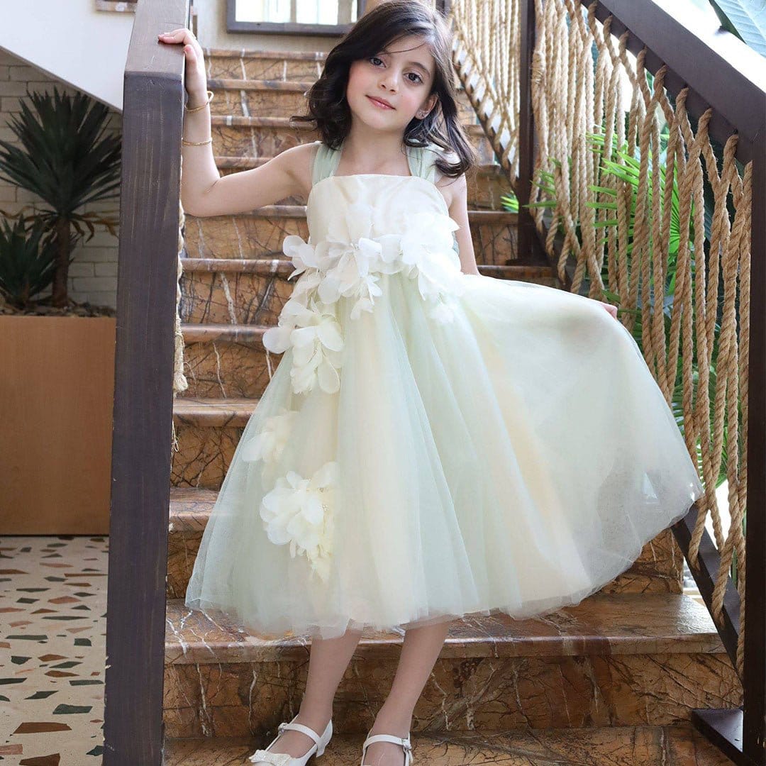 White Flower Girl Dress | Wedding | Little Bedouin White Flower Girl Dress | Wedding | Little Bedouin