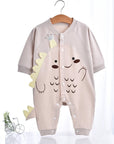 Dinosaur cotton romper - LITTLE BEDOUIN
