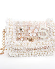 Mini Shoulder Bag for little girl - LITTLE BEDOUIN 2 Style White
حقيبة يد للاطفال و المناسبات راقيه و فخمه
handbag for girls