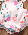 Floral Ruffled Set Infant Casual Dress - LITTLE BEDOUIN