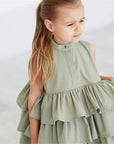 Fashion Sleeveless Girl Dress - LITTLE BEDOUIN