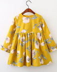 autumn girl dress by Little Bedouin