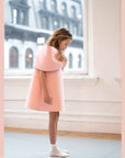 pink little girl dress birthday luxury dress فستان اطفال حفله راقي و فخم