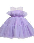 baby girl occasion dresses for special short sleeve pink color with detail