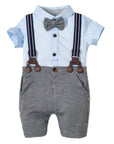 Boys Gentleman Suit Overalls - LITTLE BEDOUIN