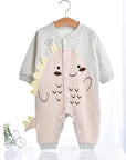 Dinosaur cotton romper - LITTLE BEDOUIN