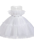baby girl occasion dresses for special short sleeve pink color with detail