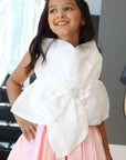 elegant and stylish dress for little girls and children in pink, فستان اطفال للحفلات