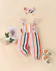 Striped Jumpsuit Set - LITTLE BEDOUIN