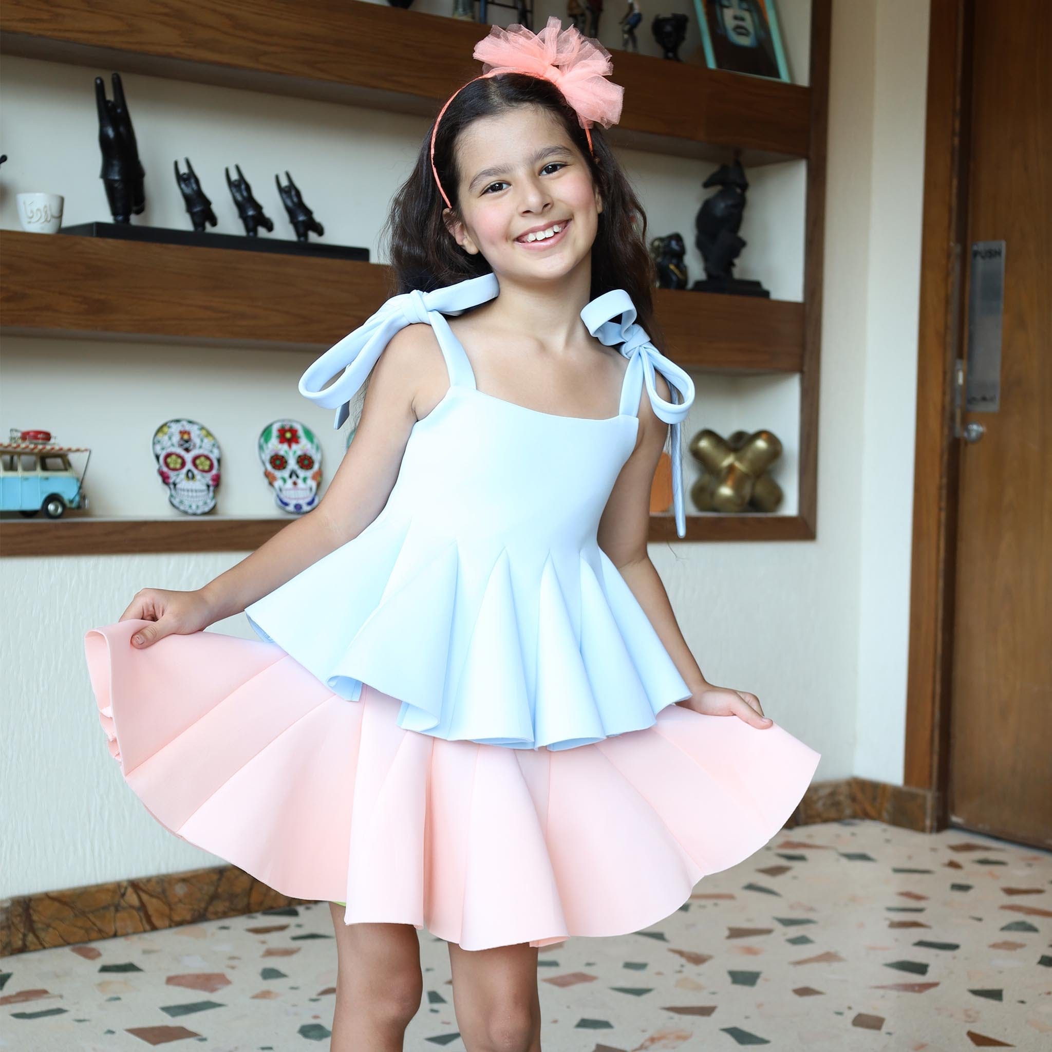 Baby Blue Dream Dress Blue / 150cm 9-10 YEARS Baby Blue Dream Dress Blue / 150cm 9-10 YEARS