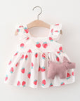 strawberry dress for babies
baby girl occasion dress for special short sleeve daily baby outwear dress
صيفي فستان يومي
