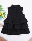 fashion sleeveless girl dress by Little Bedouin
