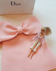 pink little girl dress birthday luxury dress فستان اطفال حفله راقي و فخم
