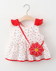 baby summer girl occasion dress for special short sleeve daily baby outwear dress
صيفي فستان يومي