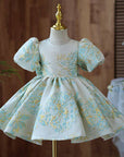 baby girl occasiondress for special long sleeve فستان يومي
