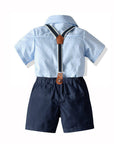 Boys Gentleman Suit Overalls - LITTLE BEDOUIN