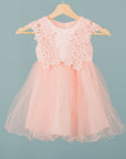 baby girl event dress pink