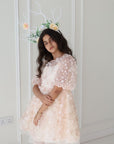 girls flower wedding dress by Little Bedouin