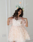 girls flower wedding dress by Little Bedouin