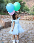 girl party dress baby wedding dress toddler dress | فستان اطفال فستان حفله اطفال نفنوف يهال