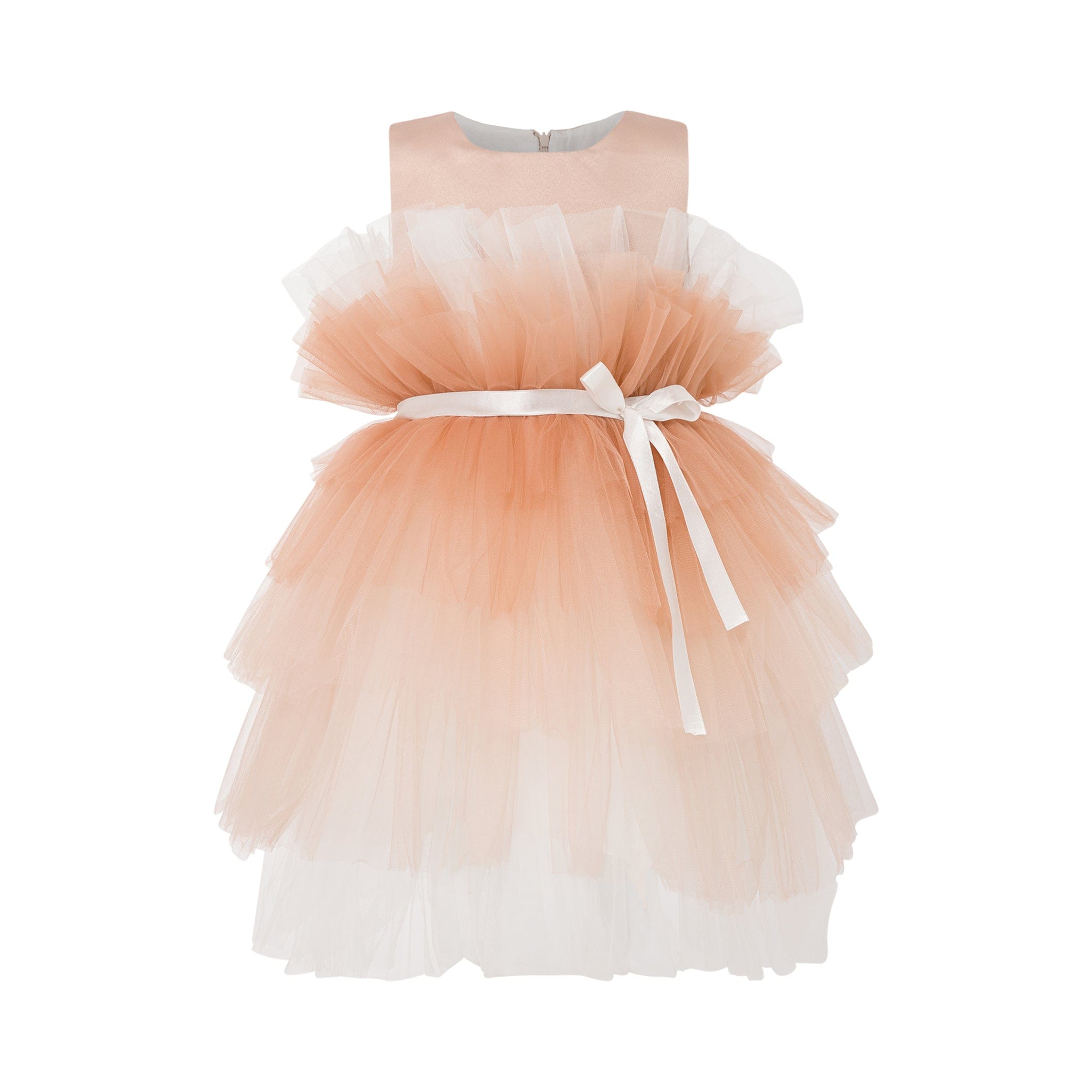 Fluffy party Dress In Brown 130cm 5-6 YEARS Fluffy party Dress In Brown 130cm 5-6 YEARS