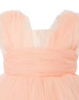girls minimalist elegant party dress clean design occasion wear