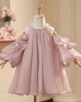 baby girl occasion dress in pink, girls party dress,  girls designer dress \