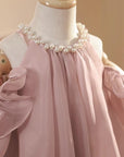baby girl occasion dress in pink, girls party dress, girls designer dress