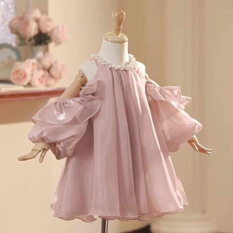 Little Bedouin Pearl occasion dress Pink / 130cm 5-6 YEARS Little Bedouin Pearl occasion dress Pink / 130cm 5-6 YEARS