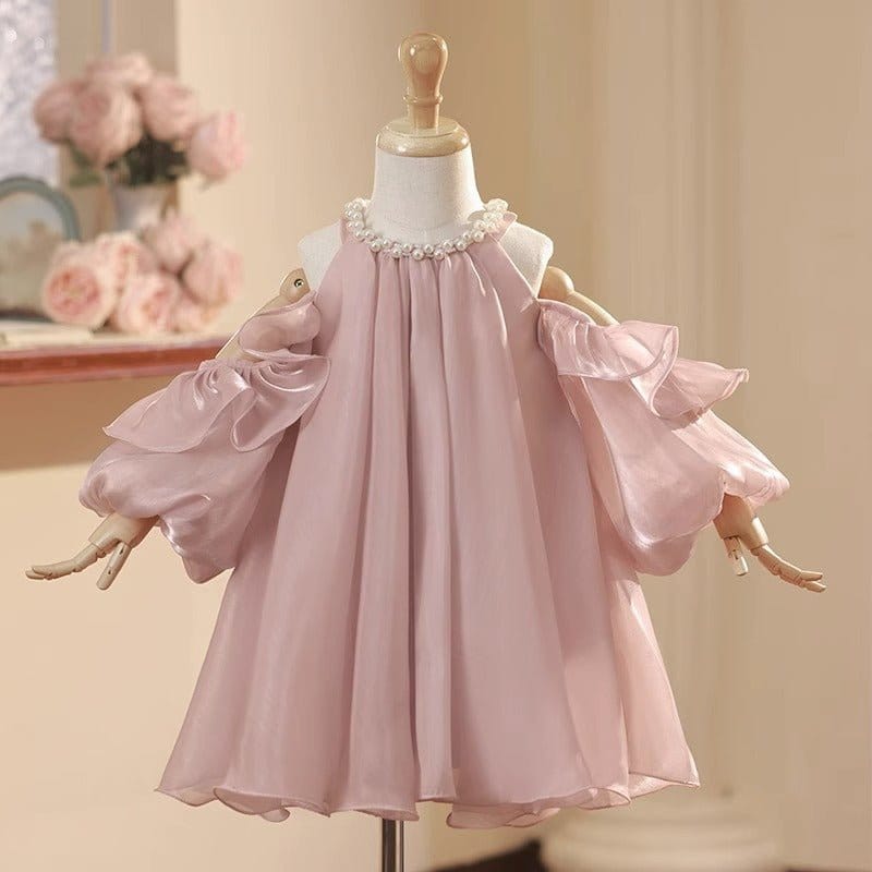 Little Bedouin Pearl Occasion Dress Pink / 130cm 5-6 Years Little Bedouin Pearl Occasion Dress Pink / 130cm 5-6 Years
