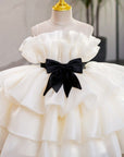 luxury white dress by Little Bedouin
