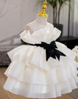 luxury white dress by Little Bedouin
