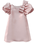 cute little girl pink dress for party and eid فستان اطفال راقي و فخم للمناسبات