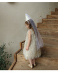 royal baby girl special occasion gown by Little Bedouin