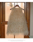 royal baby girl special occasion gown by Little Bedouin