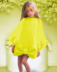 playful fashion joyful charm, everyday adventures, stylish girl dress فستان أطفال