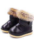 Winter Girls Fur Shoes بوت اطفال