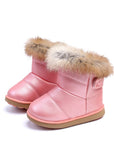 Winter Girls Fur Shoes بوت اطفال