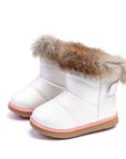 Winter Girls Fur Shoes بوت اطفال