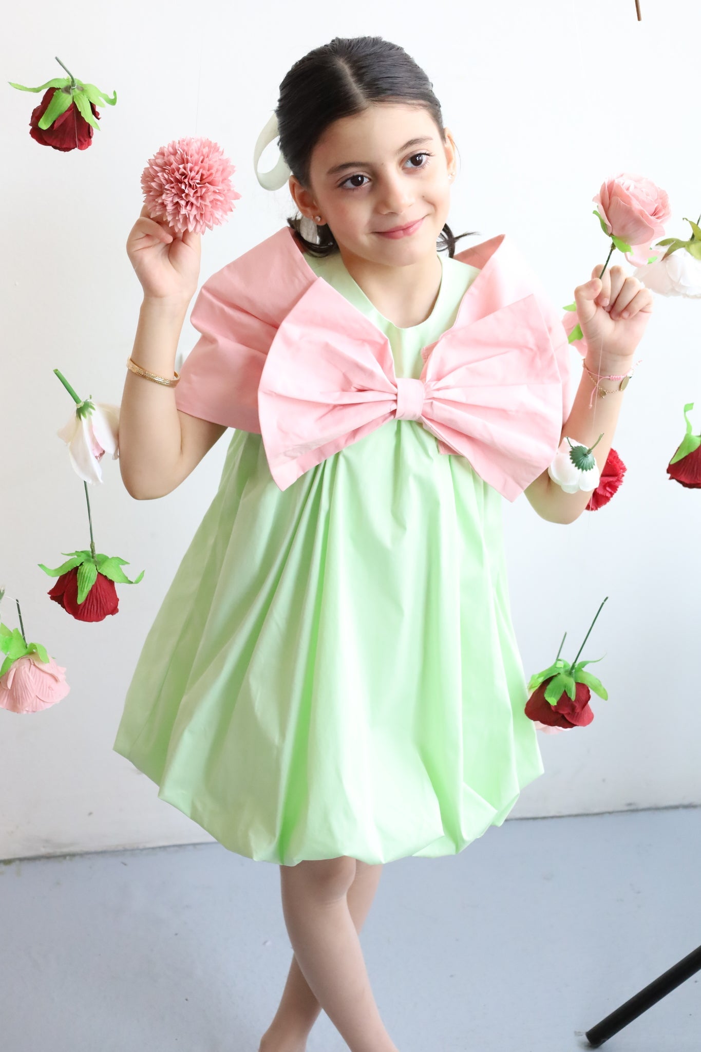 Little Girl Elegant Dress for Special Occasions  فستان بنات راقي للحفلات 