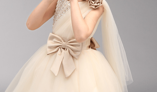 Girl Wedding Dress By Enriki - LITTLE BEDOUIN - baby dress فستان اطفال