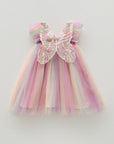 colorful dress for little girls 
butterflies dress for girls