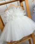 Wedding Simply Puffy Girls Dress