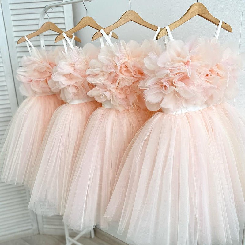 Wedding Simply Puffy Girls Dress