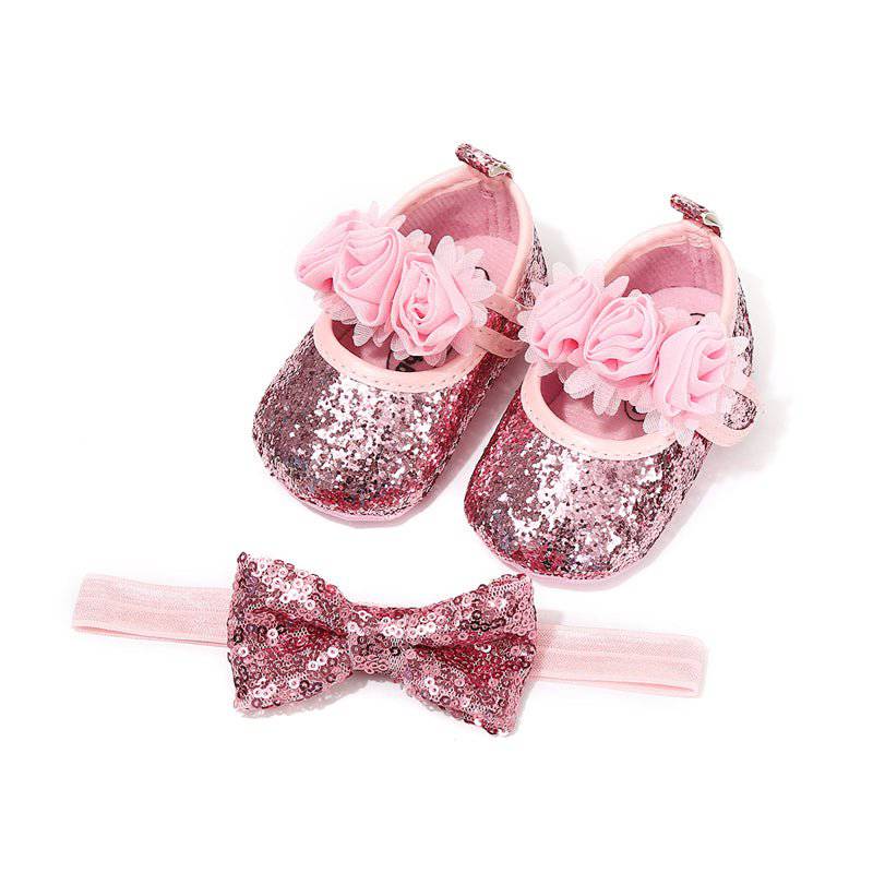 Toddler Glitter shoes - LITTLE BEDOUIN Pink 11cm Shoes