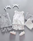 Lightweight Sweat-absorbent Pajamas For Kids Children's Sleeveless Cotton Gauze Vest - LITTLE BEDOUIN